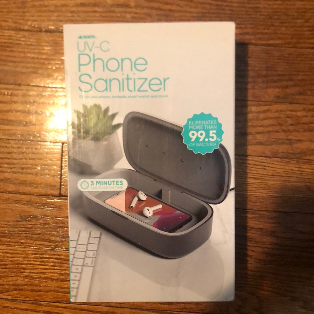 UV-C phone sanitizer
